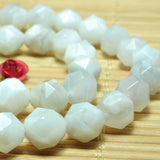 Crazy Lace Agate Diamond Faceted Round Loose Beads Gemstone