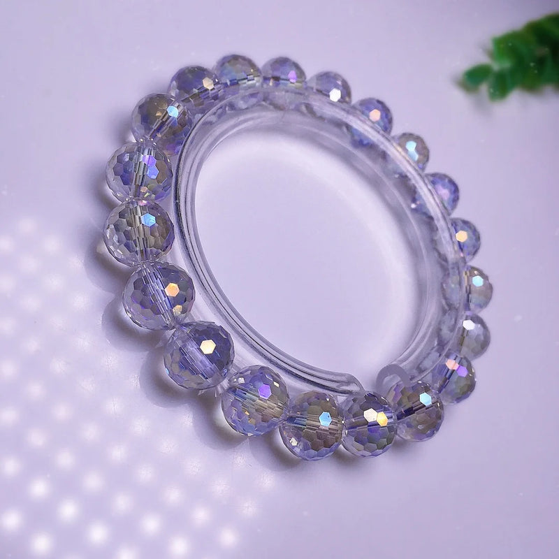Natural Crystal Bracelet 10mm Beads Jewelry for Unisex