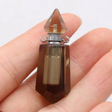 Crystal Perfume Bottle Stone Pendant DIY Necklace Jewelry