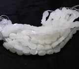 Druzy Face Oval Flat Beads Pendants, Drusy Stone Quartz Coin Slab Beads