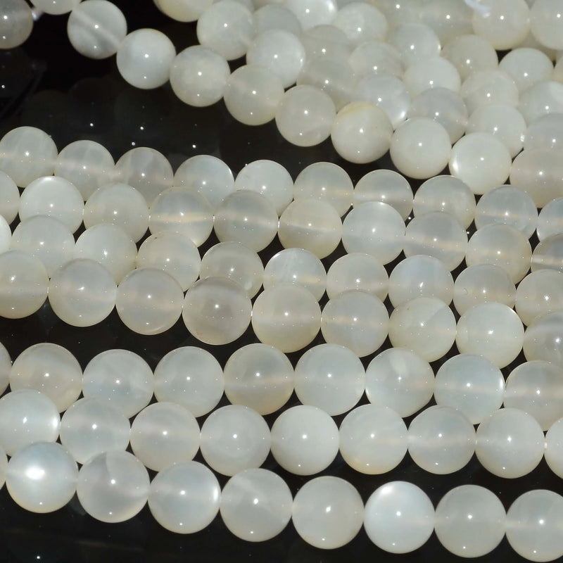 Natural Flash Moonstone Round Beads 10mm-10.5mm
