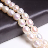 9-10mm Oval Potato Round Pearl Beads for Jewelry Making