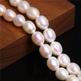 9-10mm Oval Potato Round Pearl Beads for Jewelry Making