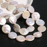 Natural Freshwater Pearls Beads High Irregular Round Shape Loose Beads