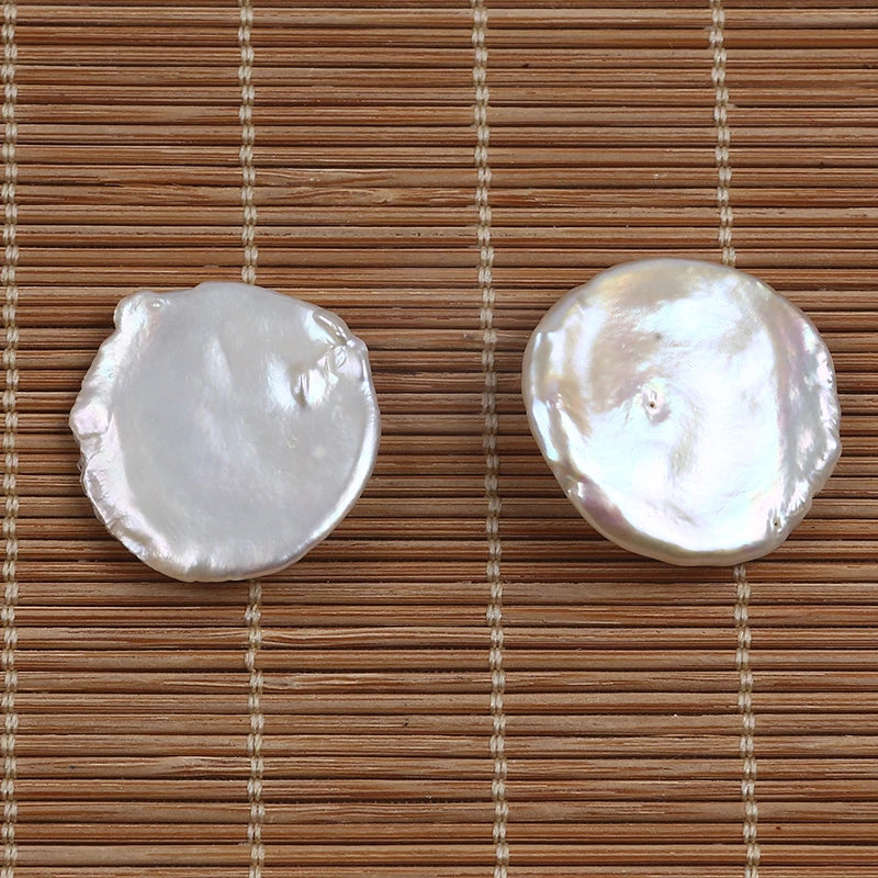 Natural Freshwater Petal Shape Pearl Beads 30mm