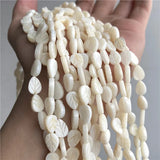 Mother of Pearl Beads Leaves Shape for Jewelry Making