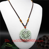 Green Jade Dragon Pendant Necklace Charm Jewelry for Her