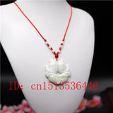 Jade Goldfish Pendant Chinese Pisces Necklace Luck Gift