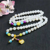 Jade Pith Multi-circle Agate Beads Tassel Bracelet Women Jewelry