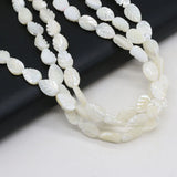 Leaf Shape Shell Mother Of Pearl Spacer Beads for DIY Jewelry