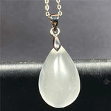 Moonstone Pendant Necklace Water Drop Crystal Jewelry AAAAA