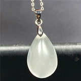 Moonstone Pendant Necklace Water Drop Crystal Jewelry AAAAA
