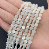 Mother Of Pearl Loose Beads 6-12mm for Jewelry Making