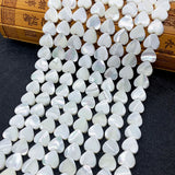 Natural Love Shell Mother of Pearl Loose Spacer Beads 6-12mm