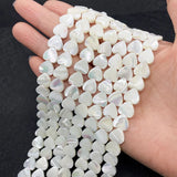 Natural Love Shell Mother of Pearl Loose Spacer Beads 6-12mm