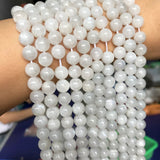 Moonstone Beads Round Loose Spacer Beads 15Inches 6/8/10mm