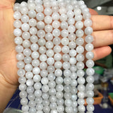 Moonstone Beads Round Loose Spacer Beads 15Inches 6/8/10mm