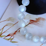 Moonstone Beads Bracelet 8mm 9mm 10mm Crystal Jewelry AAAAA