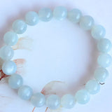 Moonstone Beads Bracelet 8mm 9mm 10mm Crystal Jewelry AAAAA