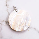 Mother of Pearl Abalone Shell Necklace Pendant Jewelry