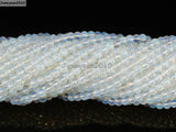Natural Opalite Gems Stones 3mm Round Spacer Beads 15'' Strand 5 Strands/Pack