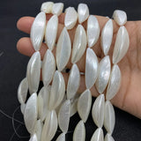 Natural Orange Petal Fritillaria Beads for DIY Jewelry Making