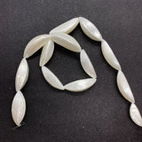 Natural Orange Petal Fritillaria Beads for DIY Jewelry Making