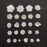Natural Pearl Beads Shell Flower Loose Bead Jewelry Making