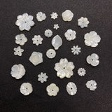 Natural Pearl Beads Shell Flower Loose Bead Jewelry Making