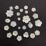 Natural Pearl Beads Shell Flower Loose Bead Jewelry Making
