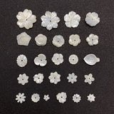 Natural Pearl Beads Shell Flower Loose Bead Jewelry Making