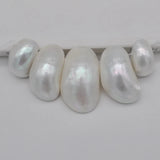 Natural Pearl Shell Pendant Jewelry Bead Strand 5PCS S182