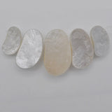Natural Pearl Shell Pendant Jewelry Bead Strand 5PCS S182