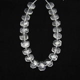 Natural Quartz Faceted Slab Loose Beads Pendants Cut Slice Beads Charms Necklace