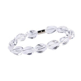 Rock Crystal Bracelet Jewelry For Women Lady Men Love Reiki Gift
