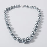 Mother of Pearl Beaded Necklace Chocker Wedding Chain Pearl Jewelry for Women