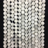 Selenite Beads 6/8/10MM Cat Eye Caicite Gemstone
