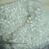 Natural Selenite/White Cat's Eye 8mm Round Gemstone Beads