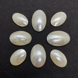 Irregular Shape Shell Ring Face Mother Shell Pearl DIY Necklace Bracelet