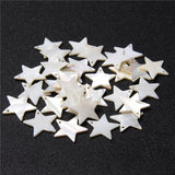 Natural Shell Beads Mother Of Pearl Bead Flat Oval Star Round Beads