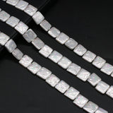 Natural Shell Beads Square Shape Pearl Beads DIY Jewelry Making