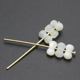Natural Shell Mother Of Pearl Septal Beads Jewelry