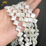 Shell Pearl Beads Cross Shape DIY Jewelry Making Spacer 15''
