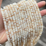 Natural Shell Flat Beads for Jewelry Making