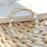 Shell Star/Heart Copper Beads Bracelet For Women Girls