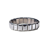 Terahertz Wave Bracelet Rectangle Beads Bangle
