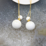 Tridacna Bead Perfume Bottle Pendant Necklace