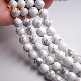 Natural Turquoises A+ Round Loose Spacers Stone Beads 4/6/8/10/12/14mm
