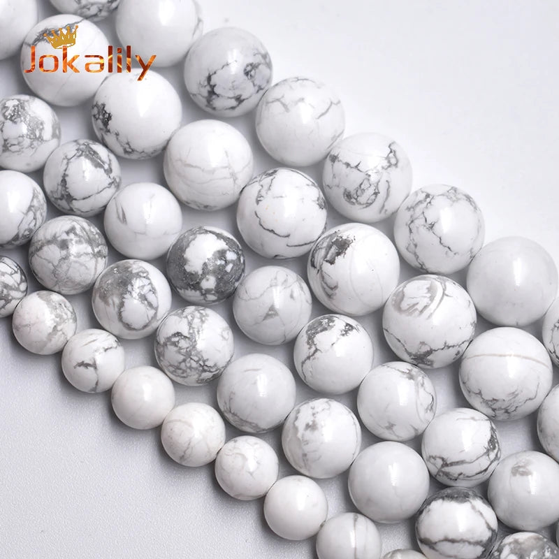 Natural Turquoises A+ Round Loose Spacers Stone Beads 4/6/8/10/12/14mm