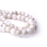 Natural Lace Crazy Agates Stone Beads Round Loose Beads 6 8 10 12MM